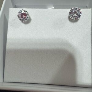 Elegant Silver Stud Earrings